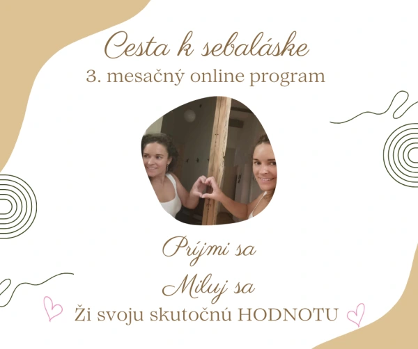 Cesta k sebaláske 3. mesačný online kurz