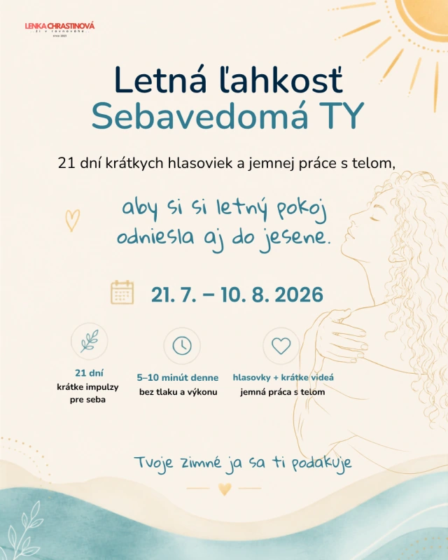 Leto v ľahkosti. Sebavedomá TY.